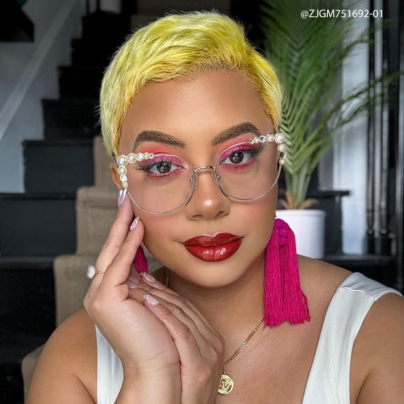 Designer Wallice Glasses in Metal Full-Frame4