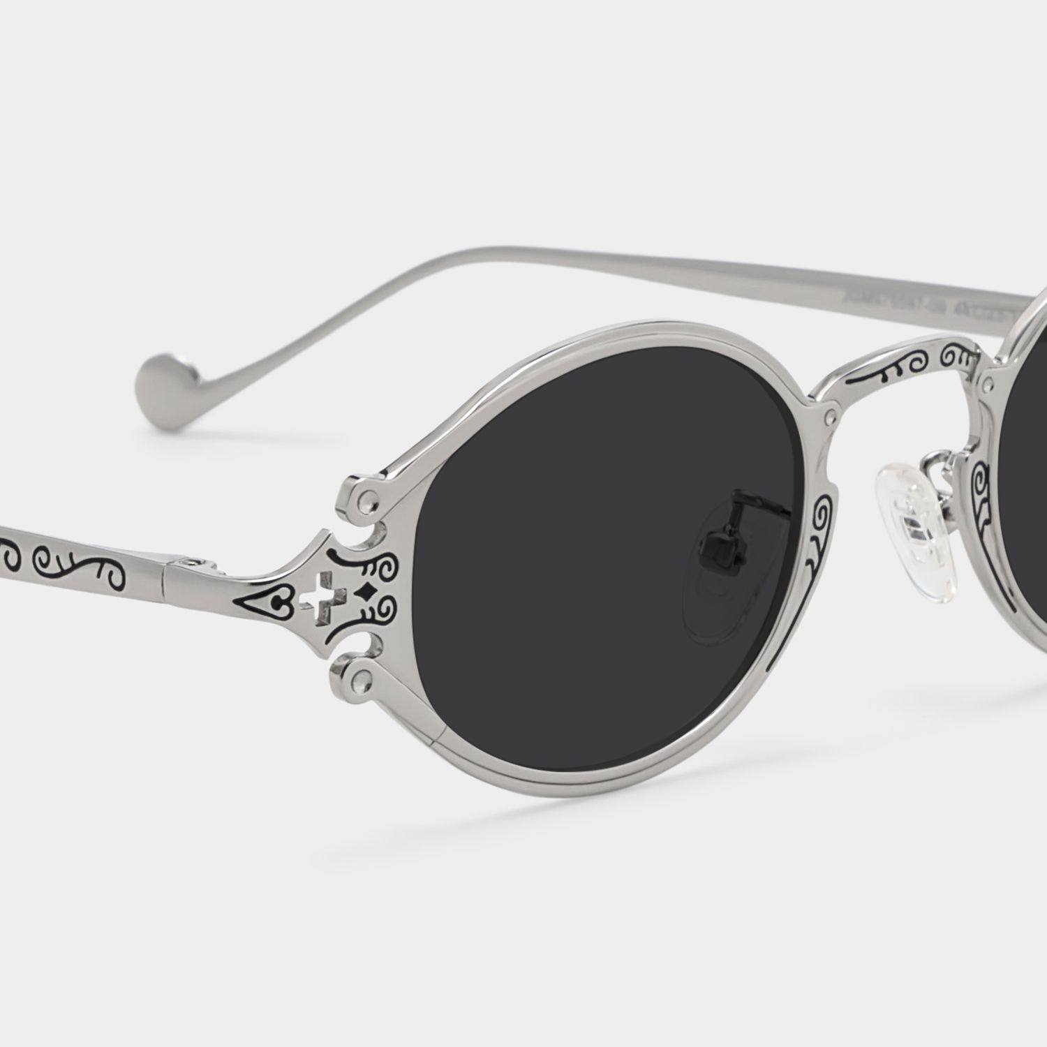 Oval Serena Silver Sunglasses Frames Deals4