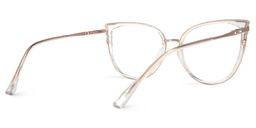 Estrada Cateye Black-Crystal Glasses5