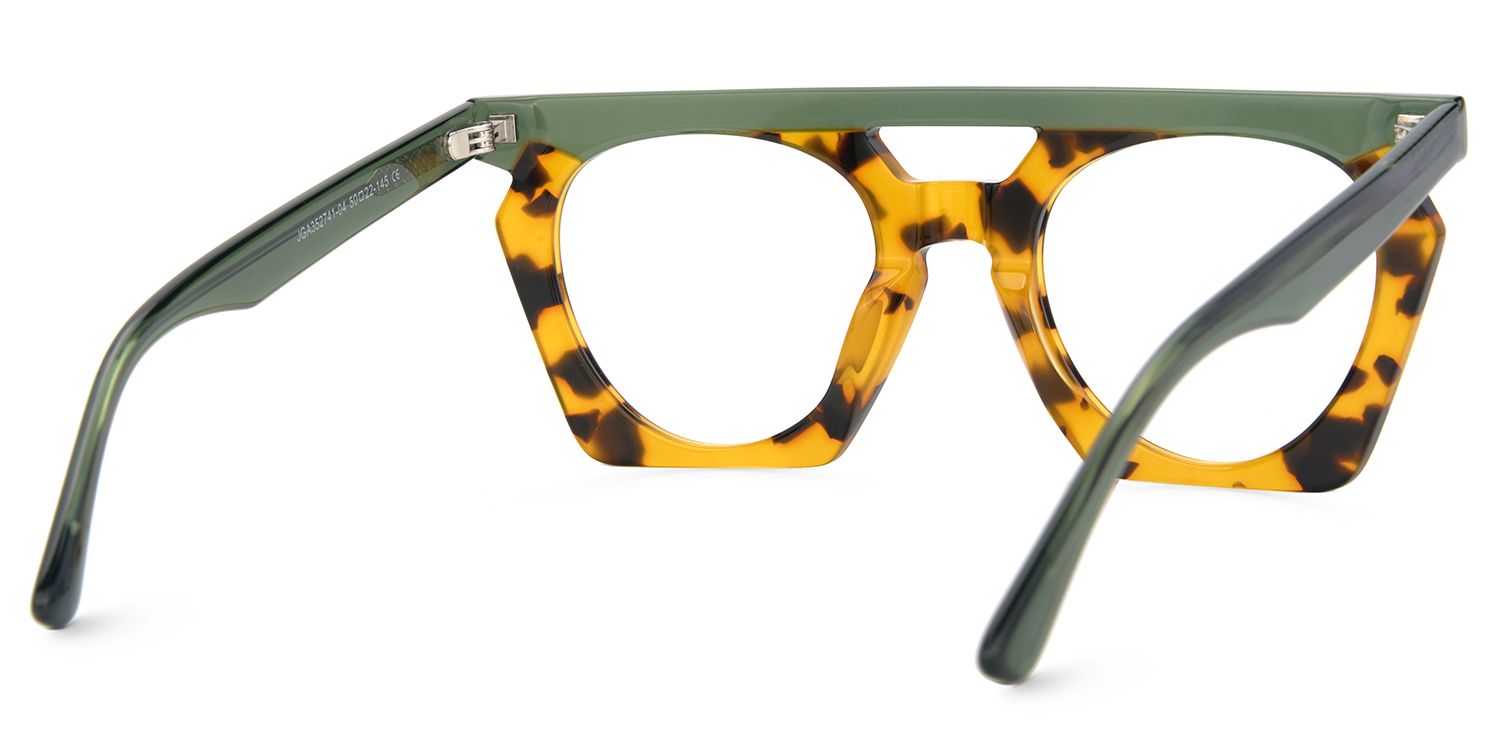 Machado Aviator Two-Tone Eyeglasses and Frame Glasses3