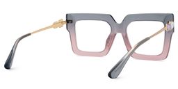 Radic Square Gray-Pink Glasses3
