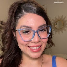 Hilary Butterfly Blue Glasses11