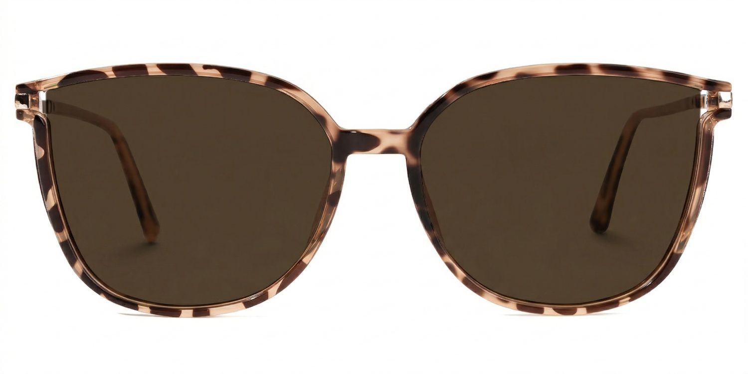 Rodz Pale Tortoiseshell Glasses with Square Thin frame0