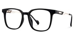 Chloe Square Black Glasses3