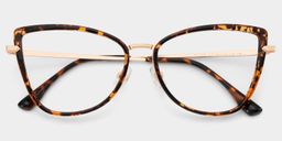 Sloane Tortoise Cat eye Glasses1