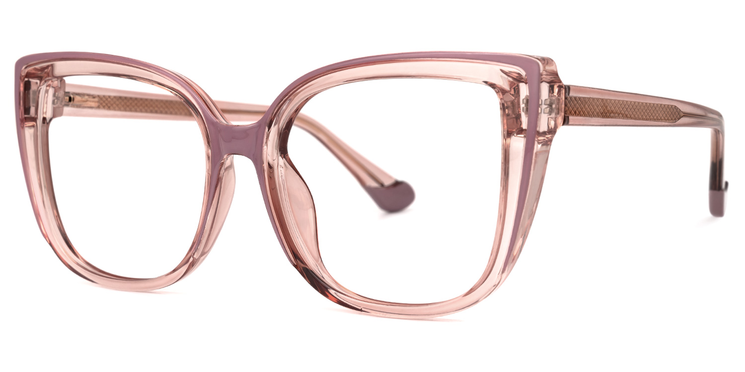 Fenn Cateye Pink Glasses1