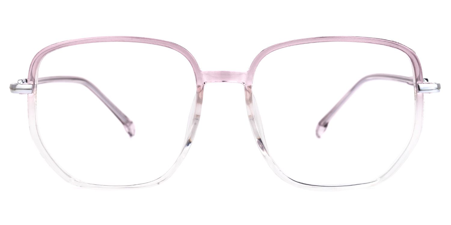 Joana Geometric Purple Glasses0