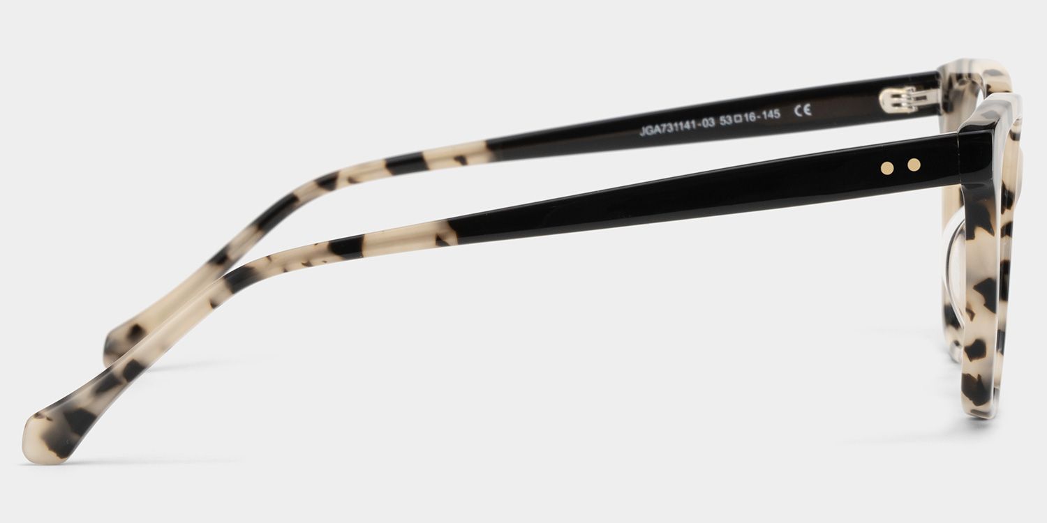 Lena Square Tortoise Frame Eyeglasses for Woman| ZEELOOL Canada4