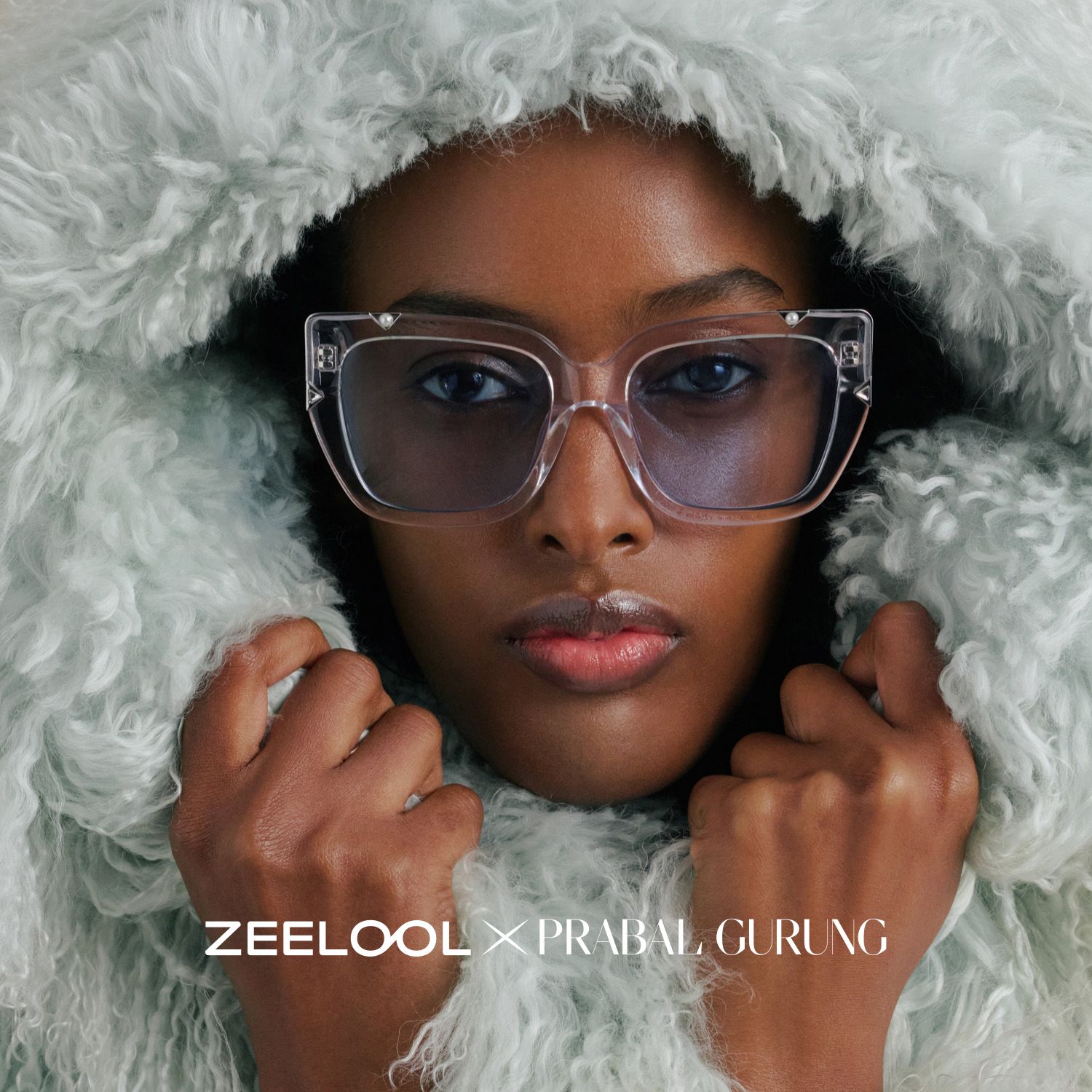 Marilyn Clear Frame Sunglasses with Butterfly Style | ZEELOOL CA0
