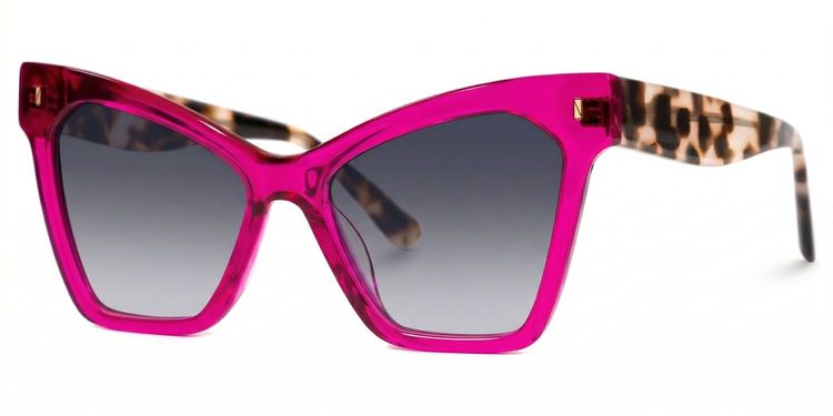 Senica Cateye Purple Glasses