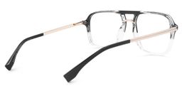 Kilworth Aviator Black-Clear Glasses3