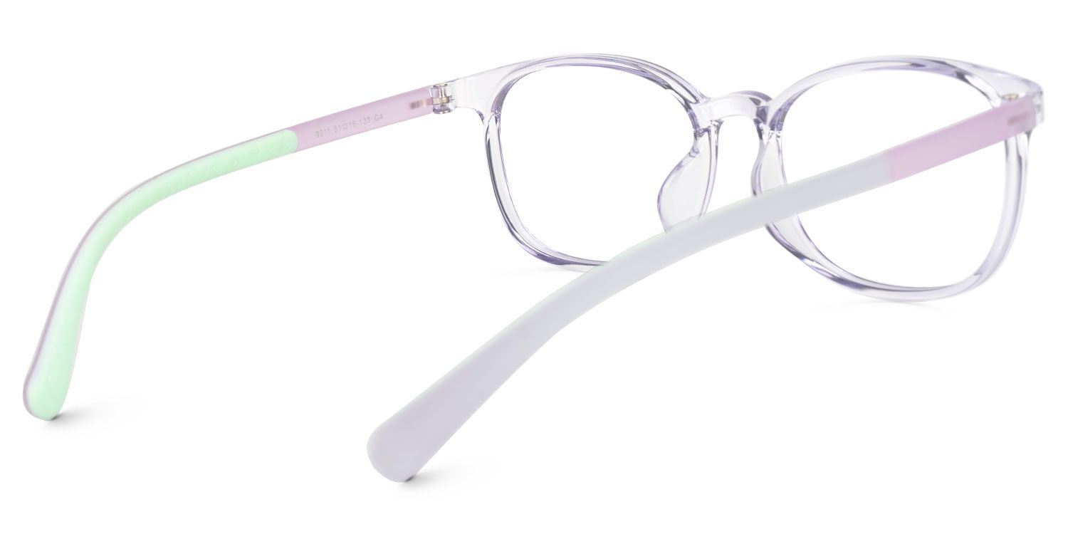 Kids Oval  Purple Amaker Frame Glasses | ZEELOOL Canada3