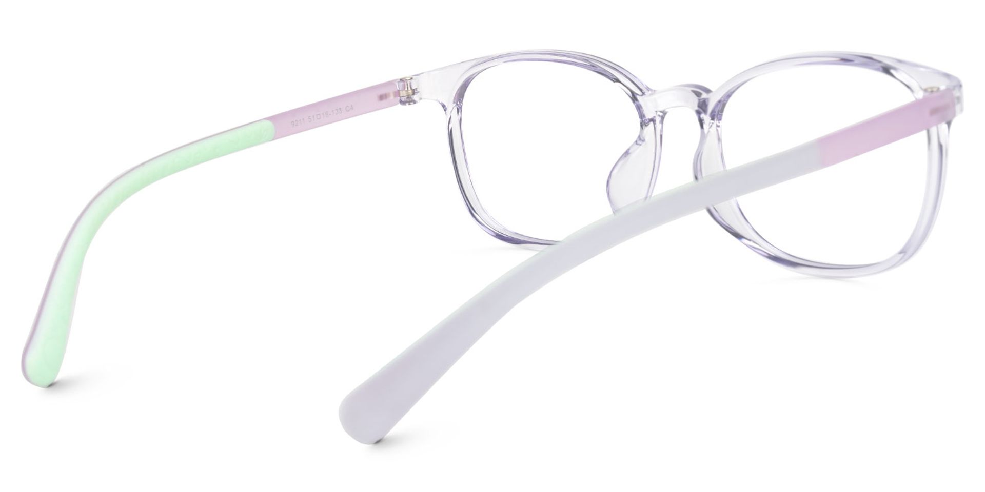 Kids Oval  Purple Amaker Frame Glasses | ZEELOOL Canada3
