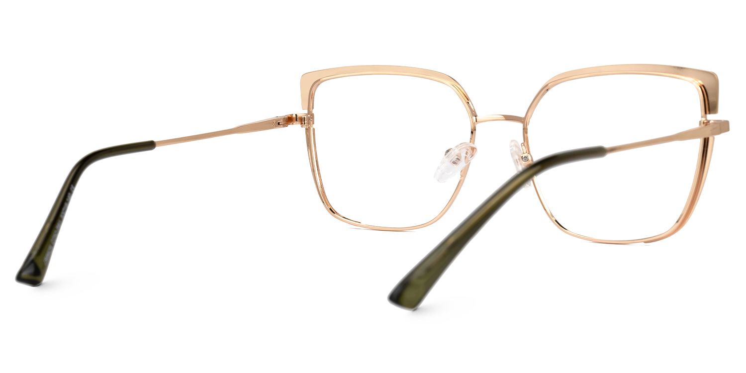 Grasso Square Two-Tone Glasses3
