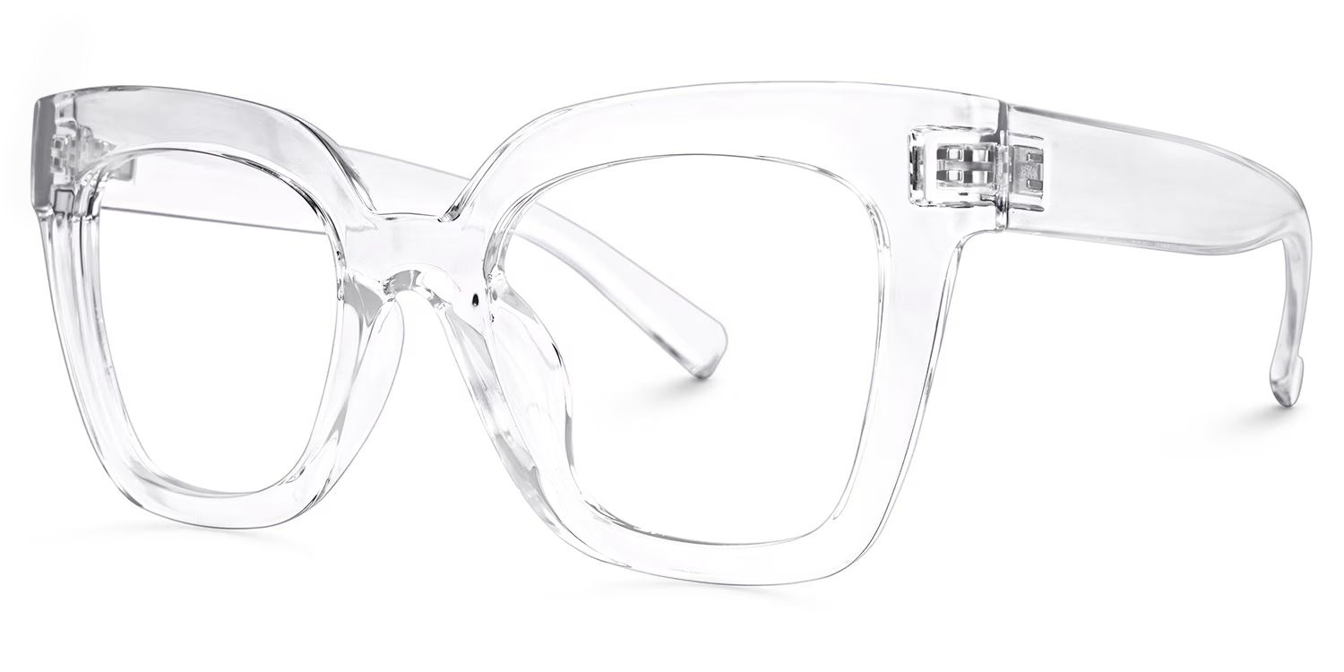 Malcolm Square Clear TR90 Frame Glasses | ZEELOOL Canada1