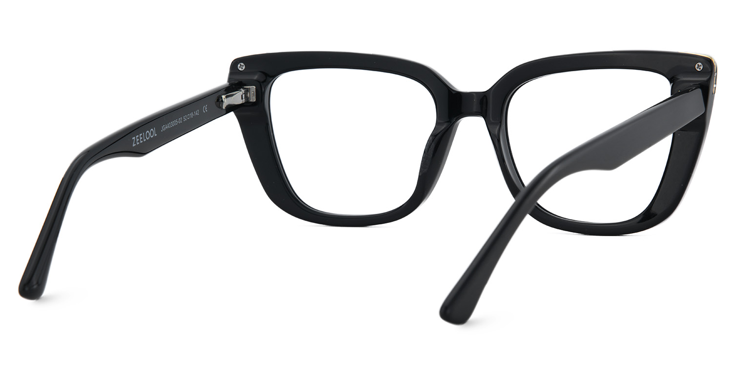 Full Rim Rectangle Frame With Black Color5