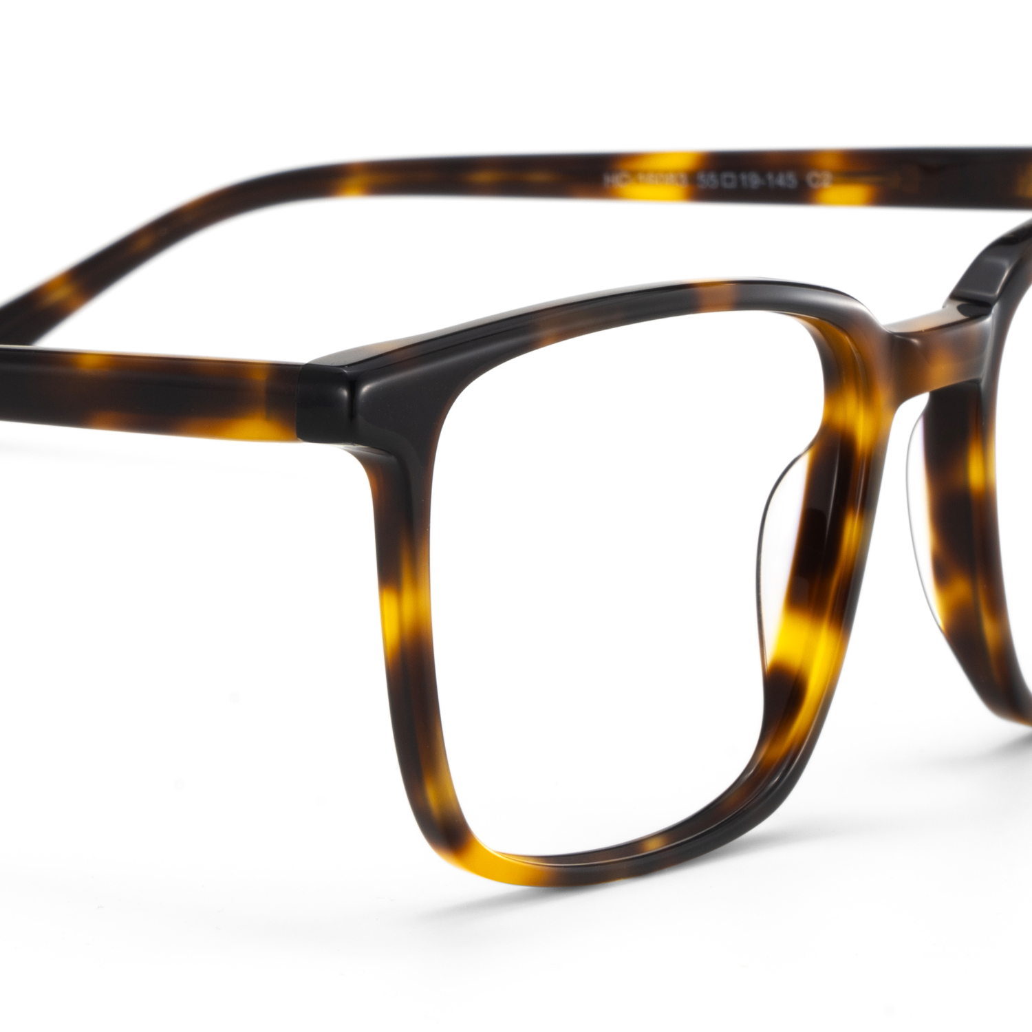 Aidan Rectangle Tortoise Glasses4