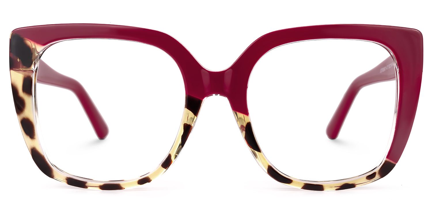Square Carrero Two-Tone Eyeglasses and Glasses Frames1