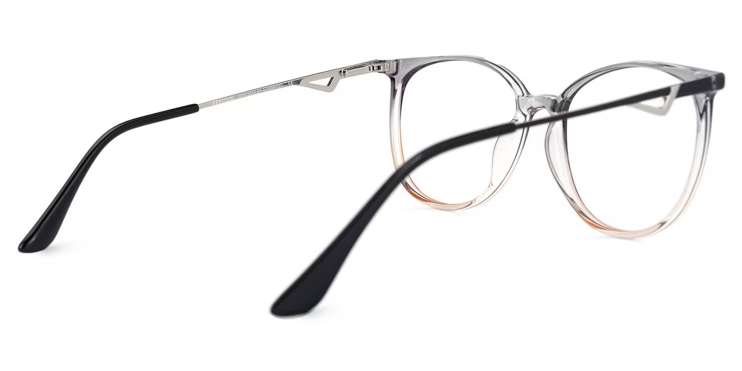 TR90 Chanty Eyeglasses, Chanty Round Glasses -Zeelool Glasses3