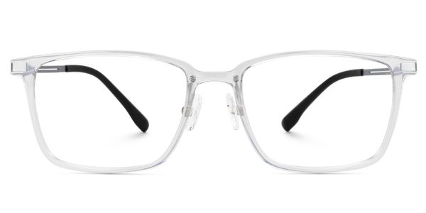 Frame Color:gray Gray Ivonne Rectangle Frame Eyeglasses | ZEELOOL Canada