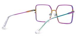 Toure Iridescent Square Glasses3