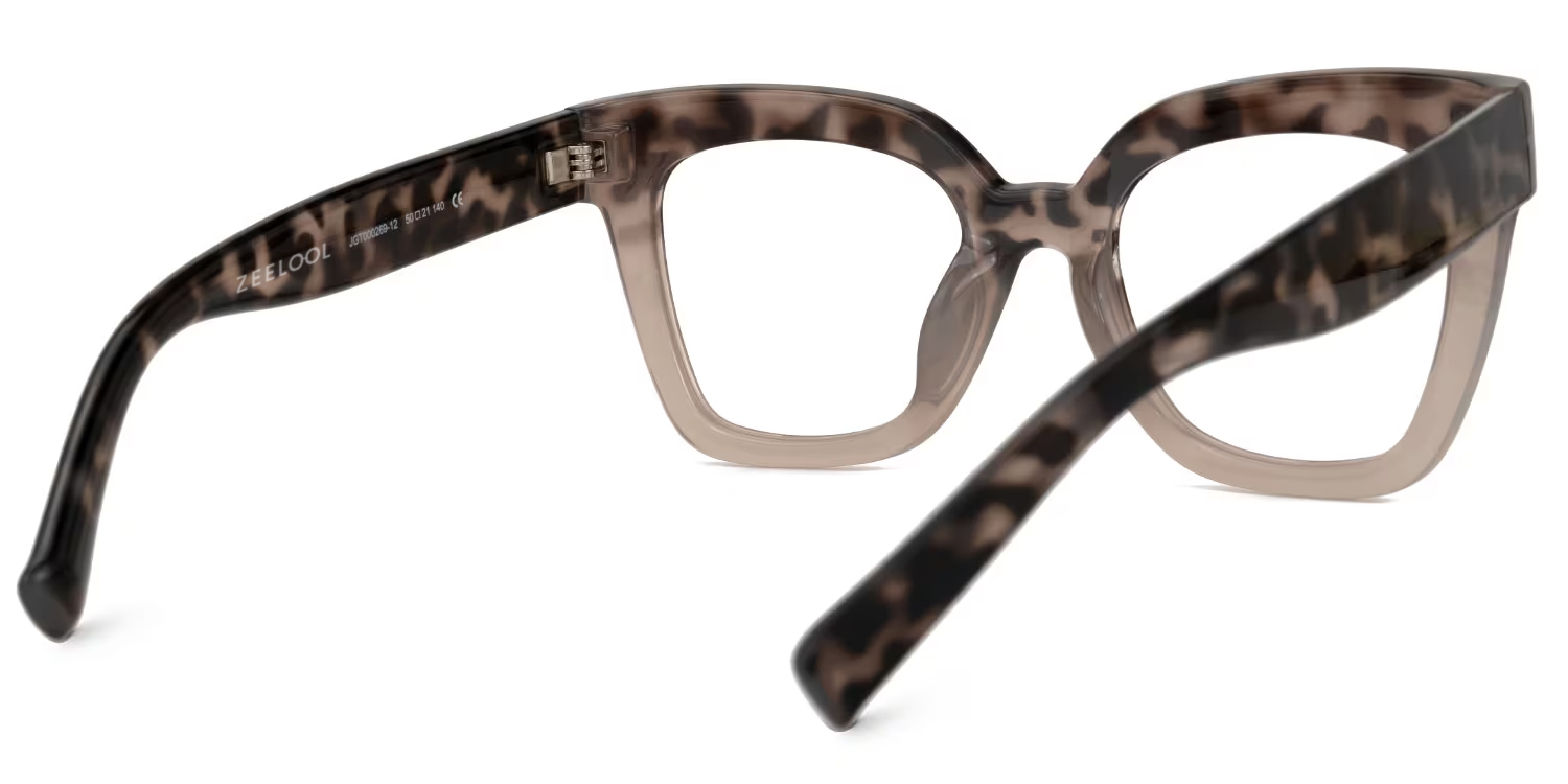 Malcolm Square Two-Tone Eyeglasses & Medium Frames3