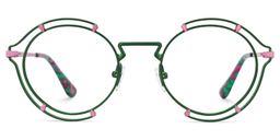 Frazer Round Green Glasses1