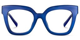 Malcolm Square Blue Glasses1