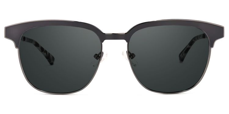 Wren Browline Dark-Gray Glasses