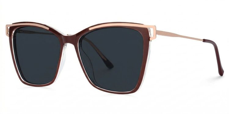 Krystle Red Square Sunglasses