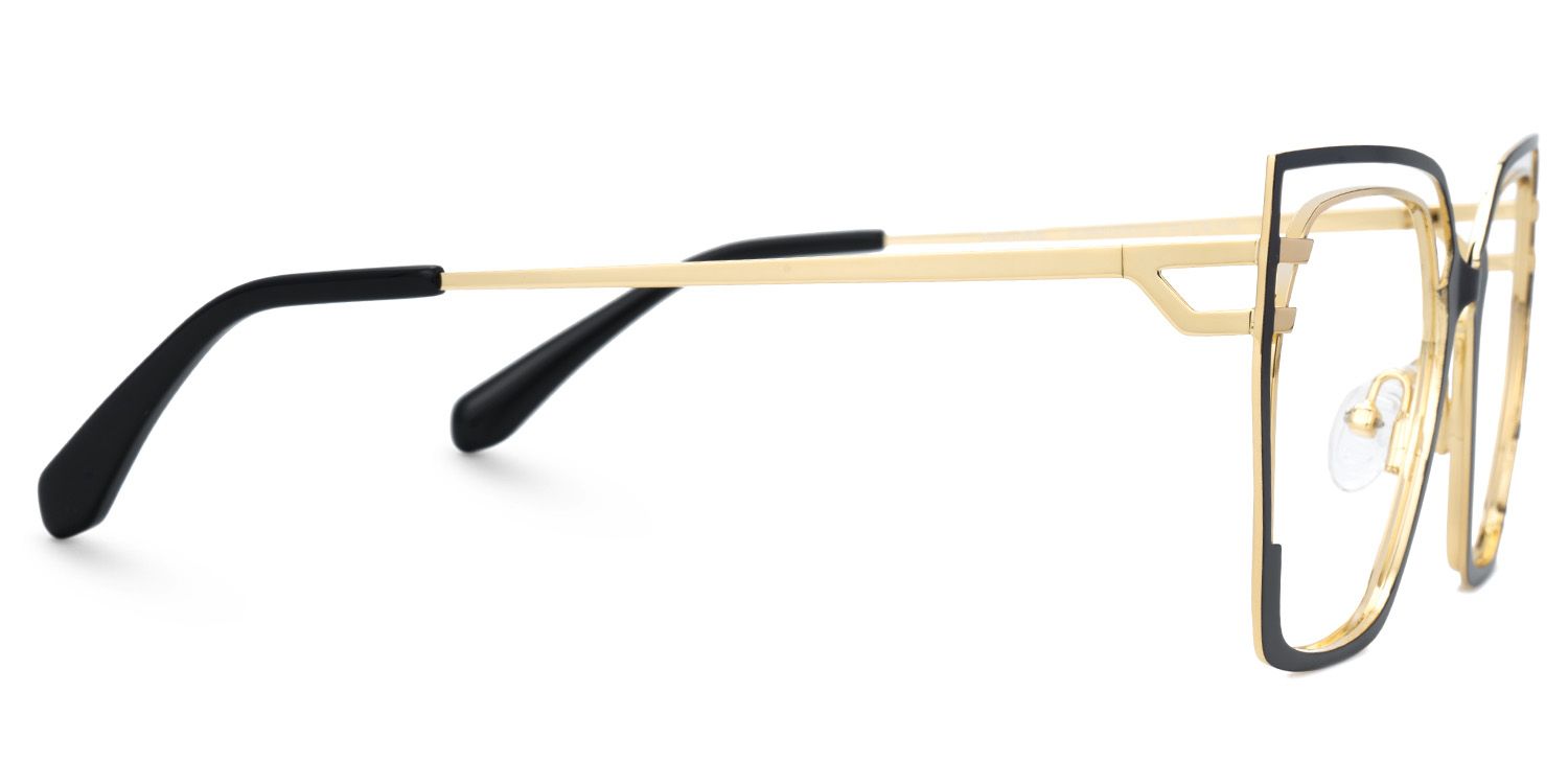 Women's Black Prescription Glasses - Quinn on Sale2