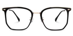 Roque Geometric Black Glasses0
