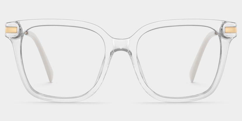 Jacqui Square Clear Glasses