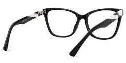 Shinana Cateye Black Glasses4
