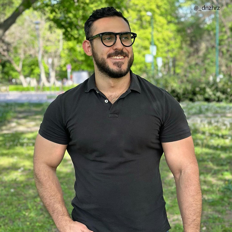 Malloy Round Black and Tortoise Glasses8