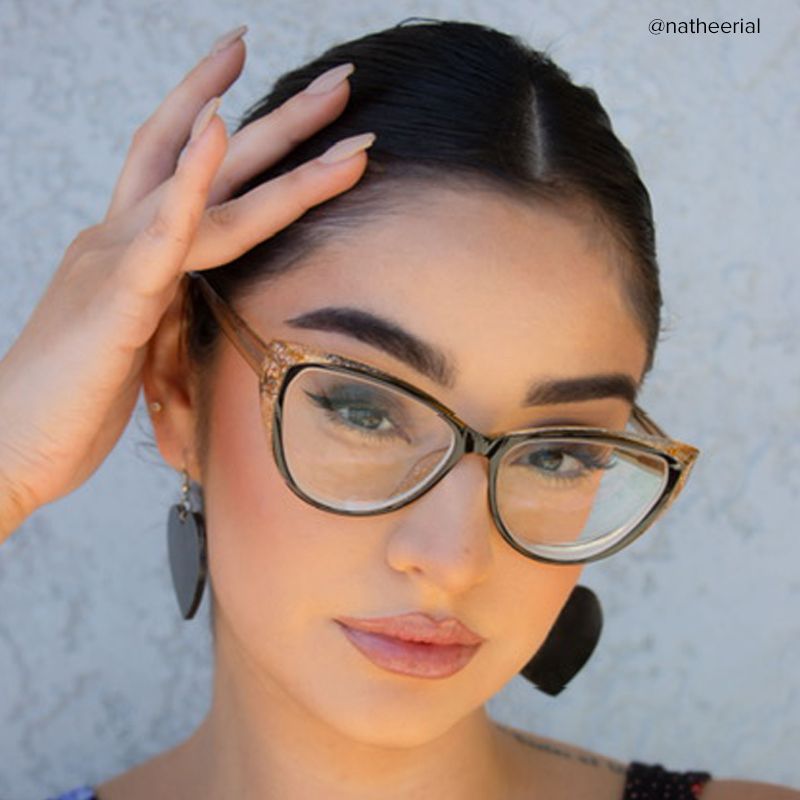 Tarun Cateye Beige Glasses | ZEELOOL Canada4