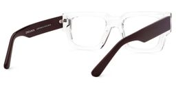 Garza Clear Rectangle Glasses3