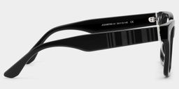 Pride Black Square Glasses4