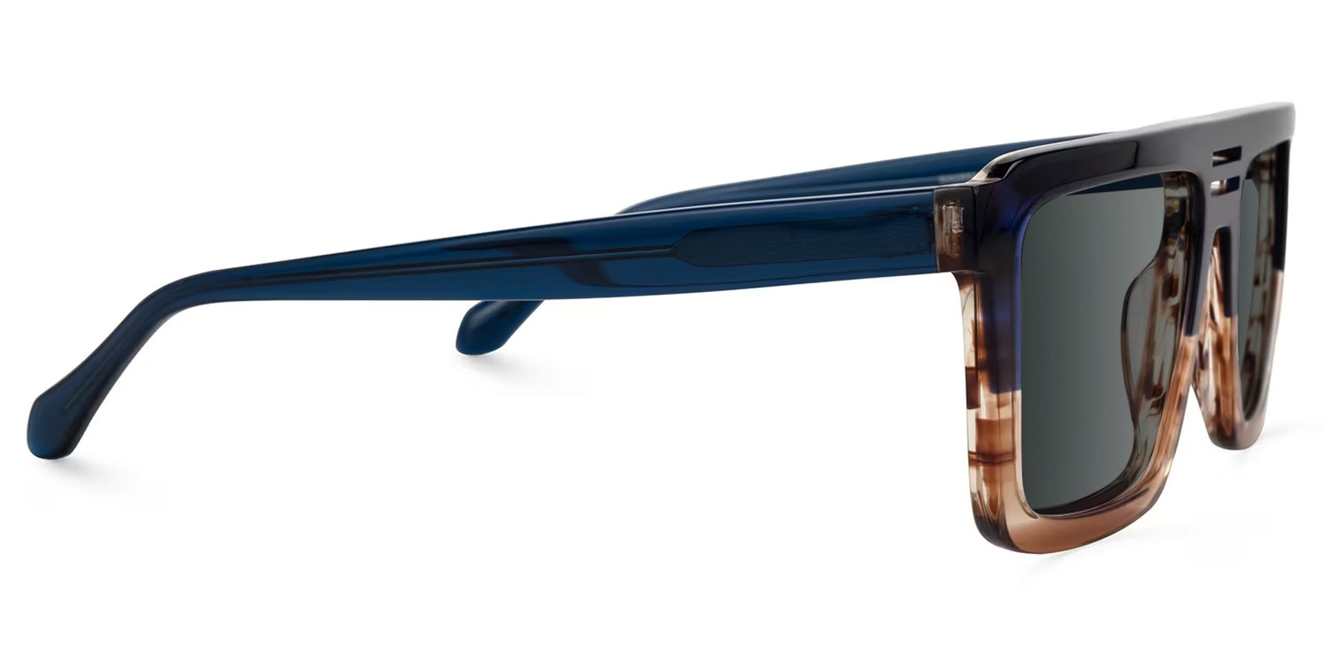 Yamilex Square Two-Tone Sunglasses | ZEELOOL Canada2