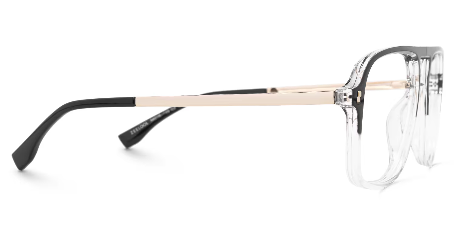 Aviator Kilworth Black-Crystal Glasses deals -Zeelool Glasses2