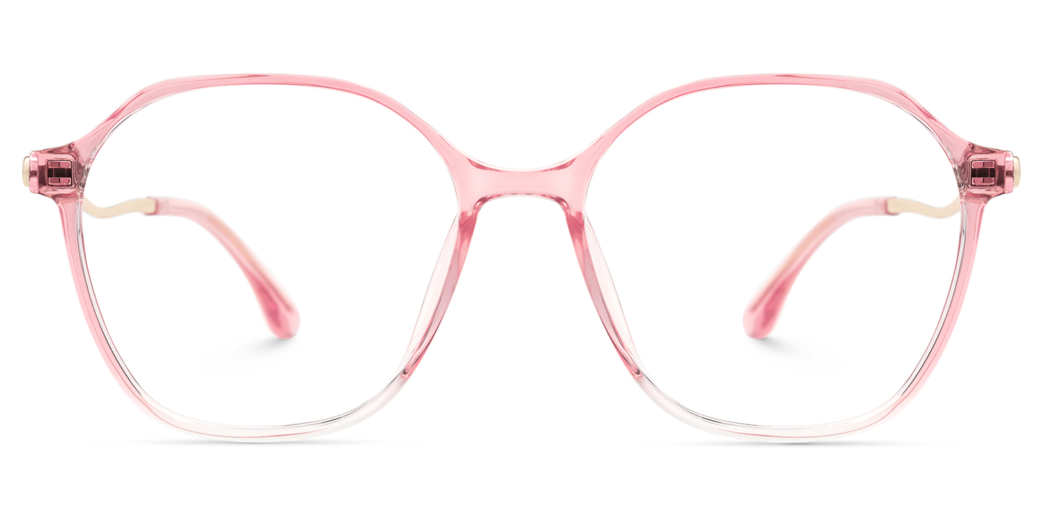 Lekesha Thin Geometric Pink Glasses For Sale  | ZEELOOL Canada0