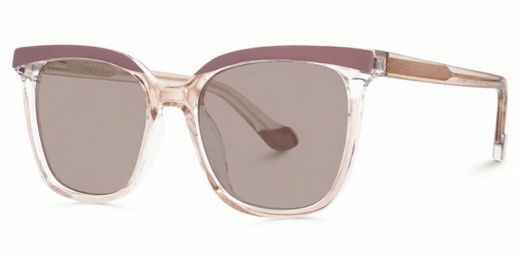 Tawana Square Purple Glasses