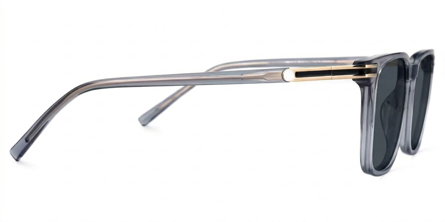 Square Kornelia Gray Glasses on sale -Zeelool Glasses2