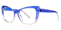 Farris Square Blue Glasses1