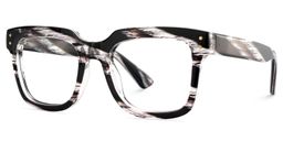 Liizbeett Square Brown Glasses3