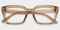 Grover Rectangle Beige Glasses3