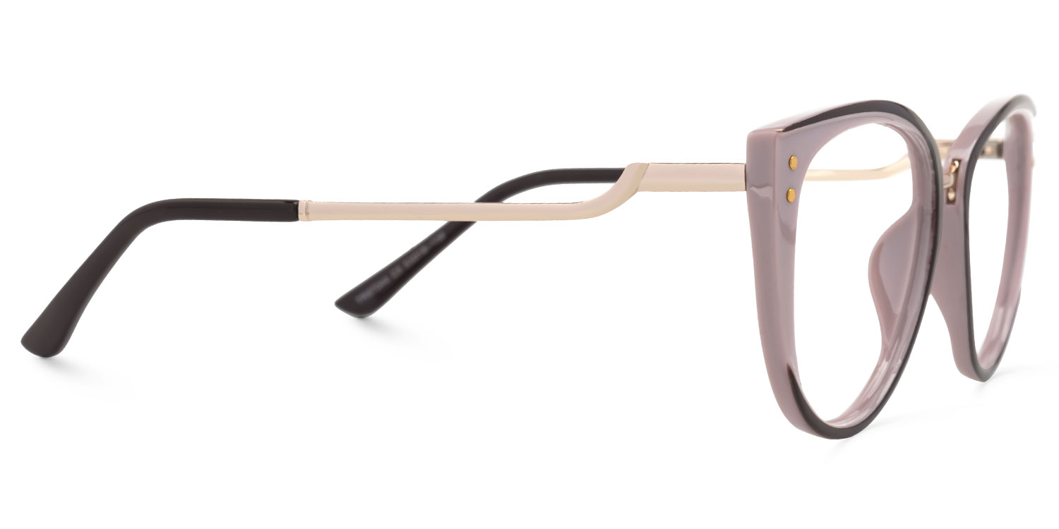 Jacques Cateye Two-Tone Glasses2