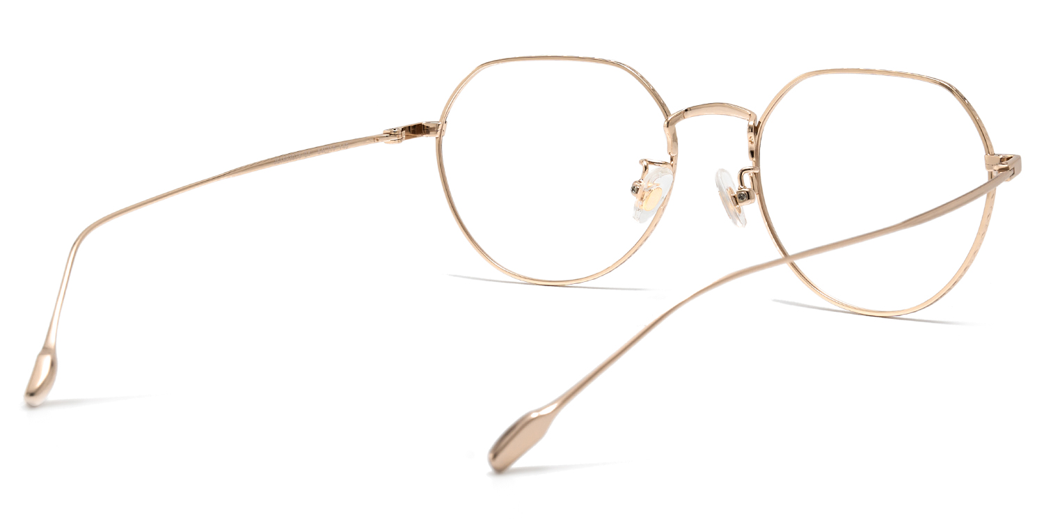 Round Titanium Eyeglasses Frames3