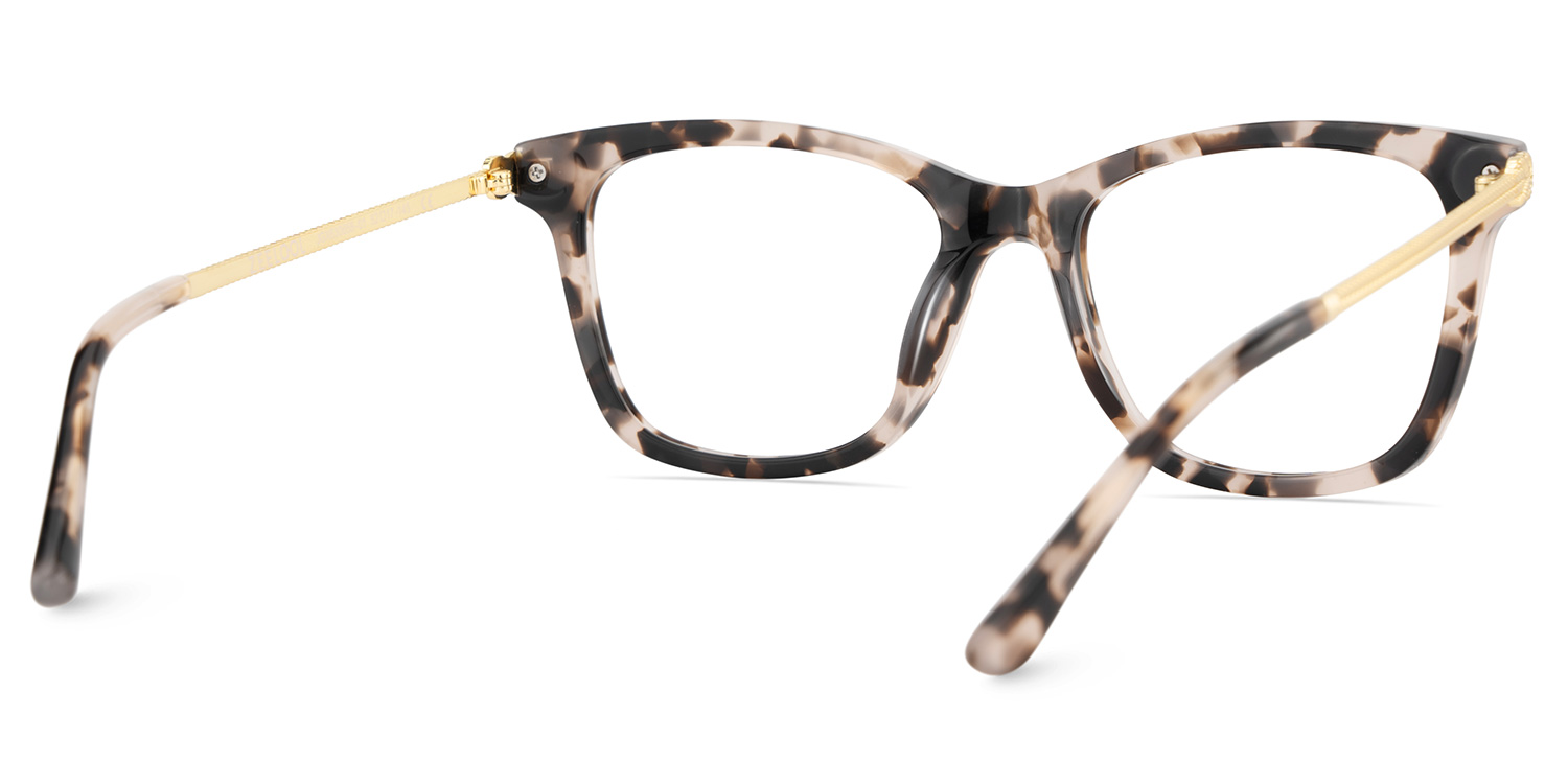 Vibert Rectangle Tortoise Glasses5