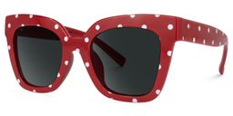 Malcolm Square Red-Dot Glasses1